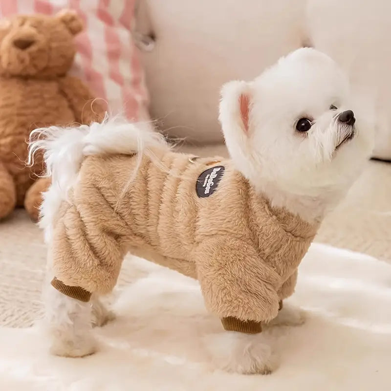 Pawsitive™ | Hondenpyjama met zacht thermisch fluweel