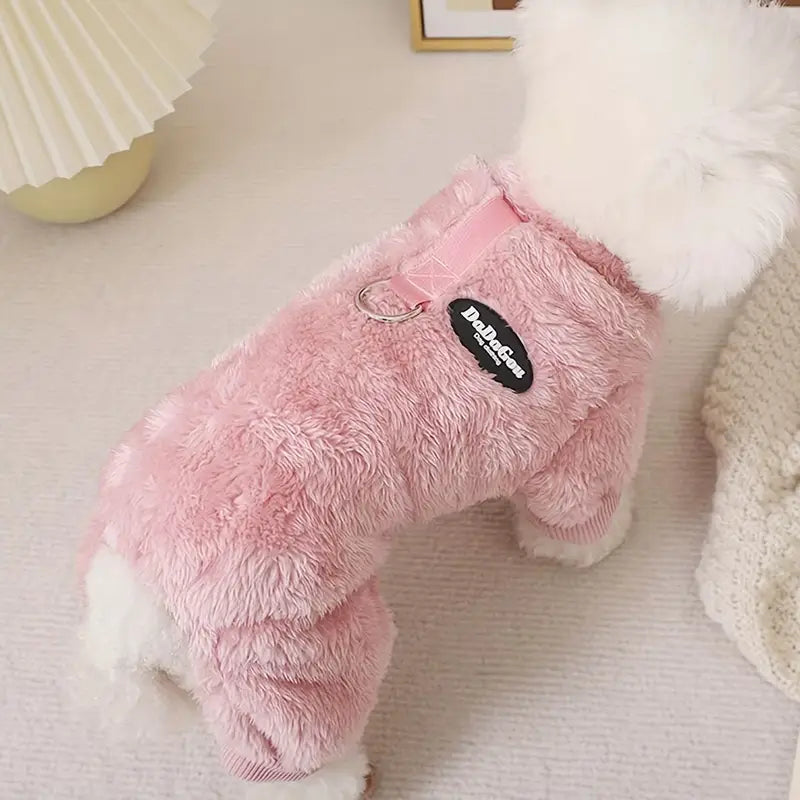 Pawsitive™ | Hondenpyjama met zacht thermisch fluweel
