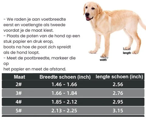 RuffStep™ | Laarzen Hond voor Hitte en Kou