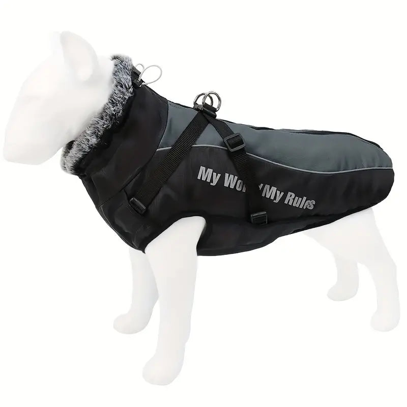 CloudTail™ | Warme Hondenjas met Reflectie