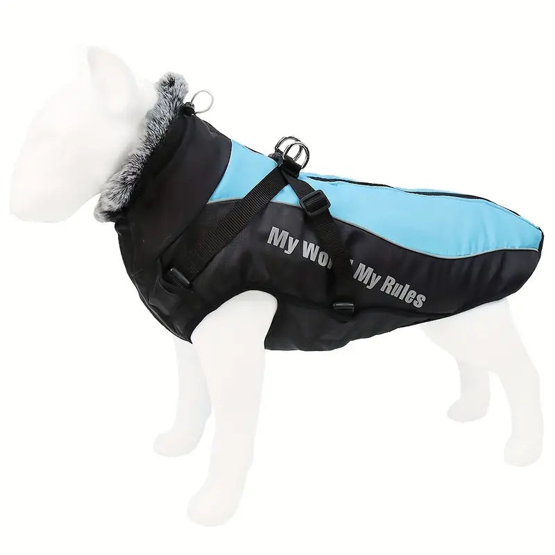 CloudTail™ | Warme Hondenjas met Reflectie