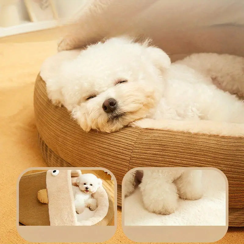 BearBed™ | Overdekt bed voor warmte en stressverlichting