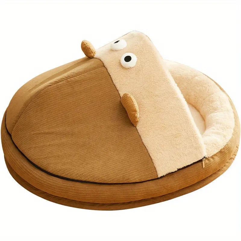 BearBed™ | Overdekt bed voor warmte en stressverlichting