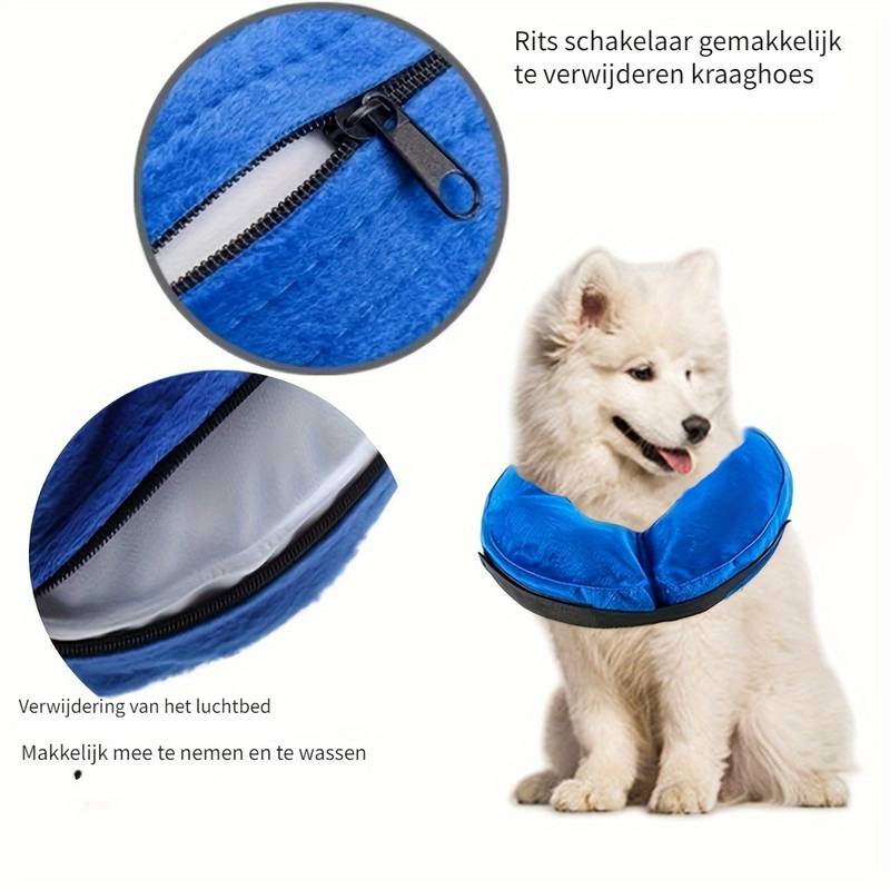 BlissNeck™ | Anti-Bijt Kraag Opblaasbaar