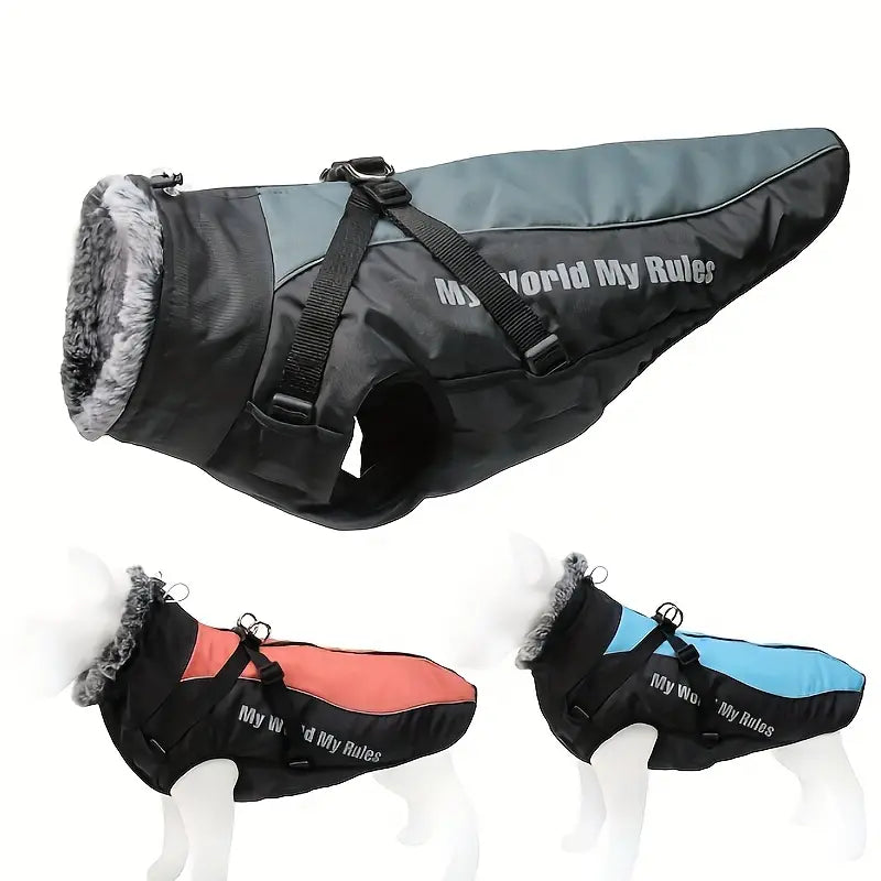 CloudTail™ | Warme Hondenjas met Reflectie