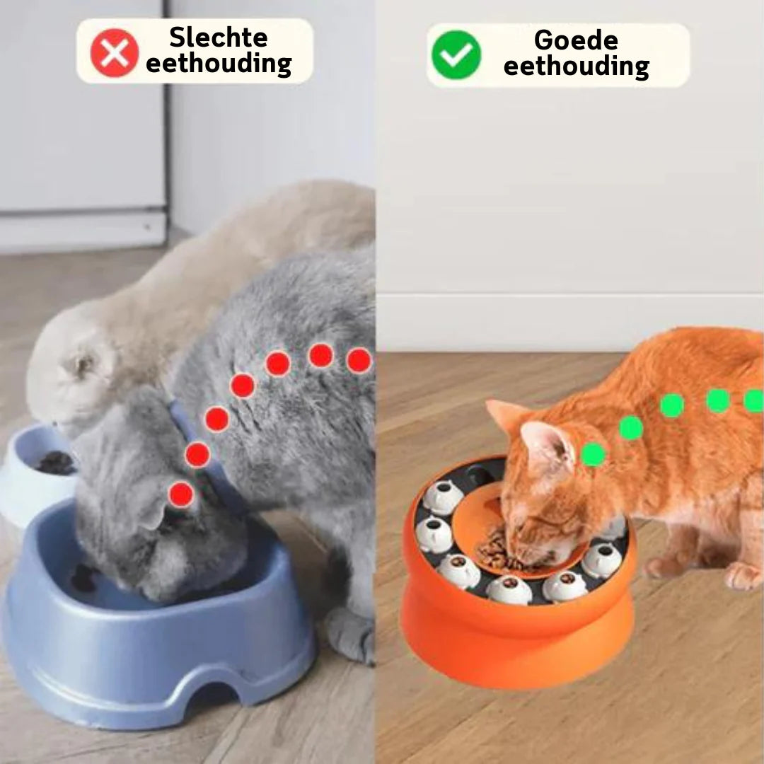 SlowMews™ | Voorkom schrokken en braken