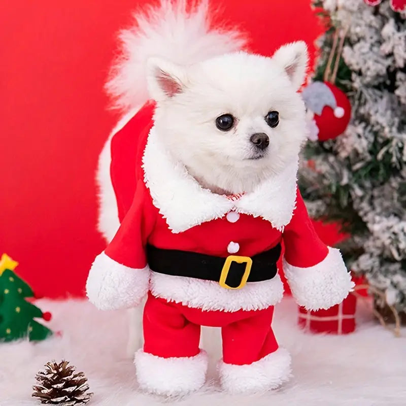 SantaPup™ | Warme hondenoutfit voor de feestdagen