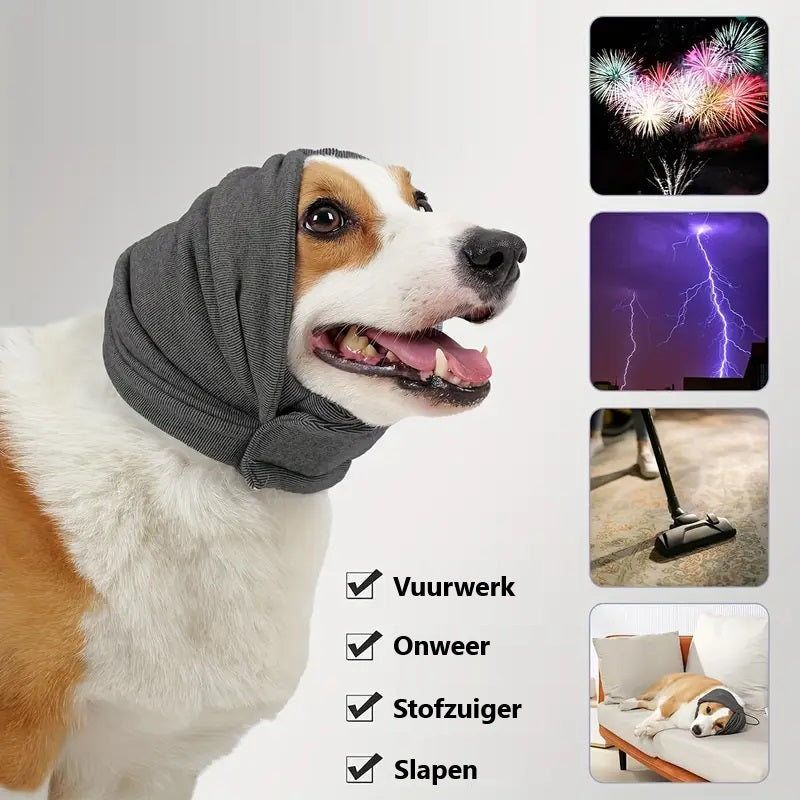 Pawzer™ | Kalmeert honden bij harde geluiden