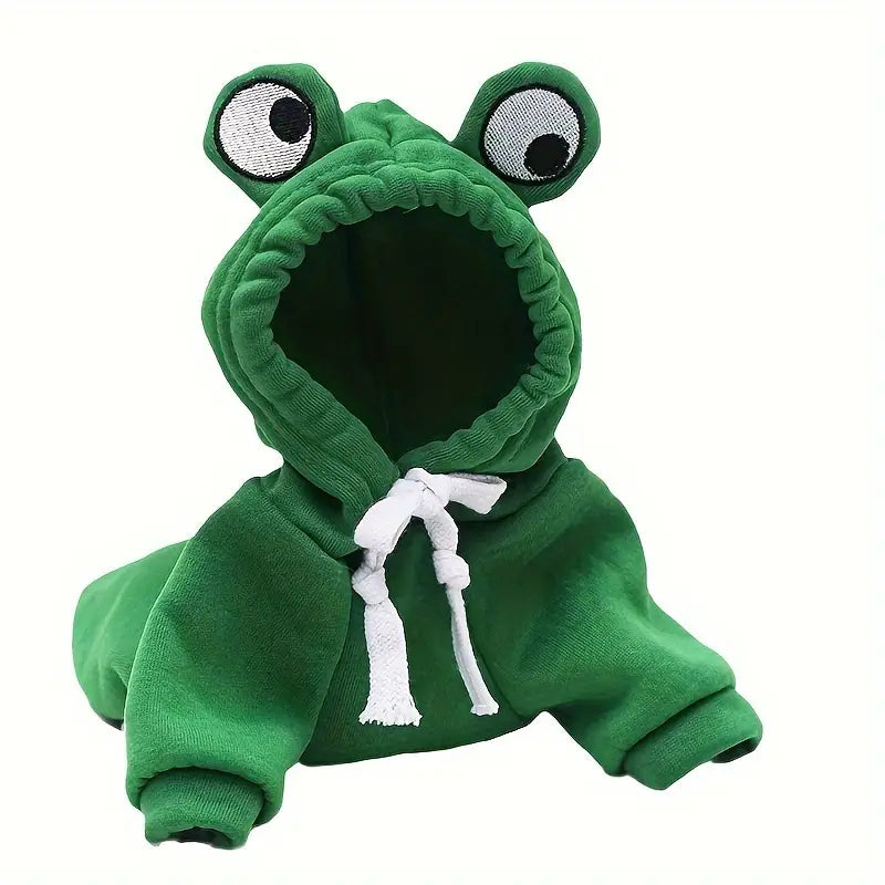 Froggy Warme hoodie tegen kou en irriterende vacht