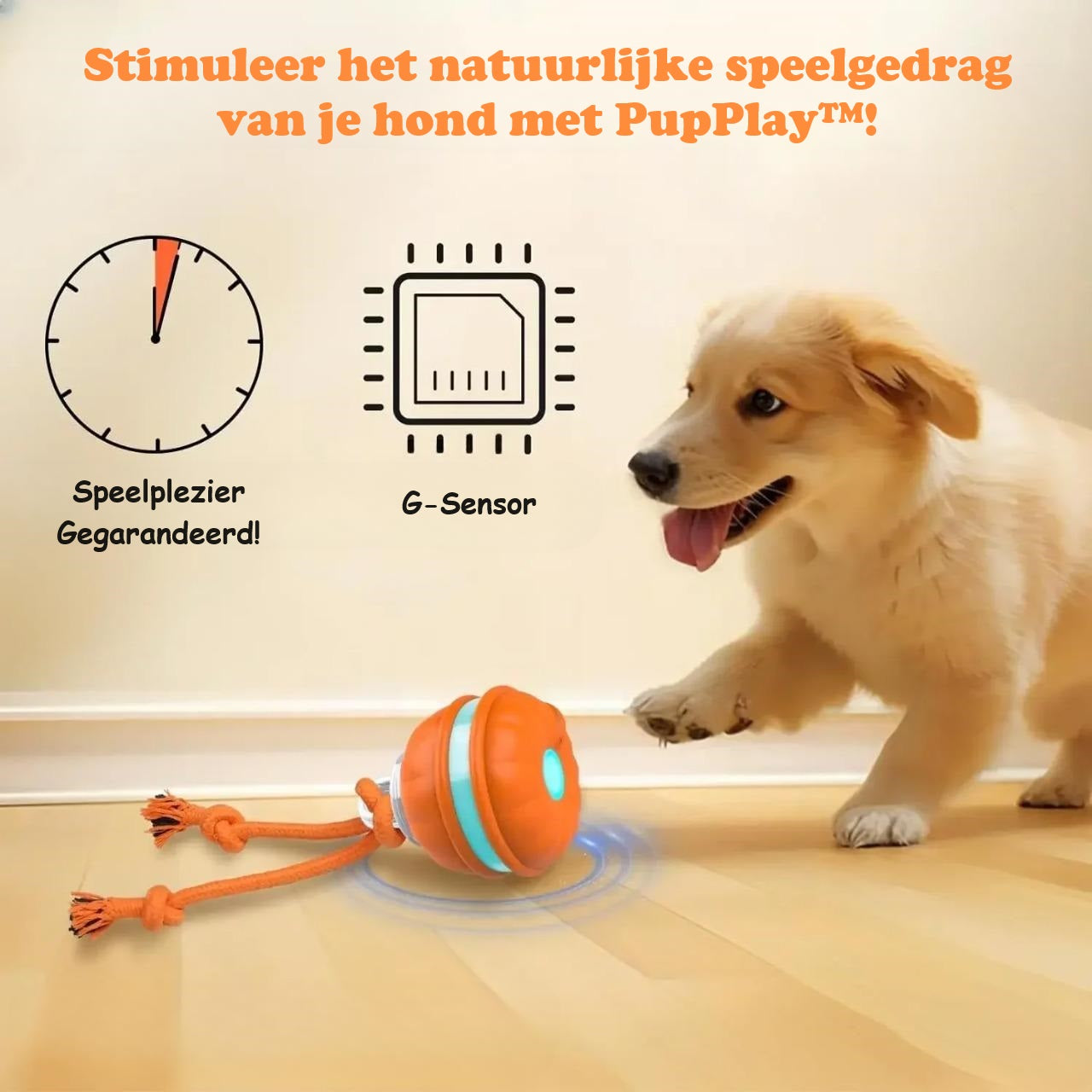 PupPlay™ | Sterk en Langdurig Speelplezier