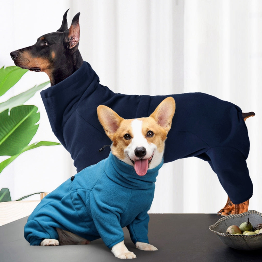 ComfyTail™ | Hondenjumpsuit tegen kou en gewrichtsproblemen