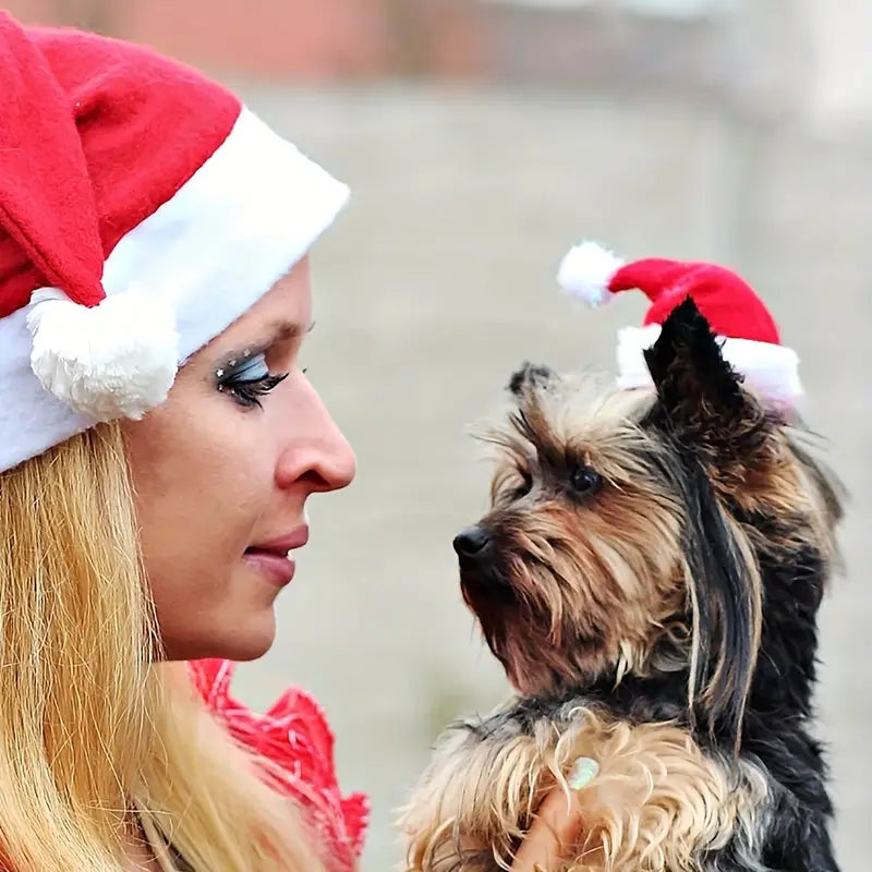 SantaPaws™ | Zachte Kerstmuts voor Warme Kerstmomenten