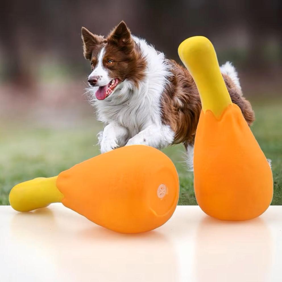 Pupper™ | Kippenpoot Pieper Kauwspeeltje
