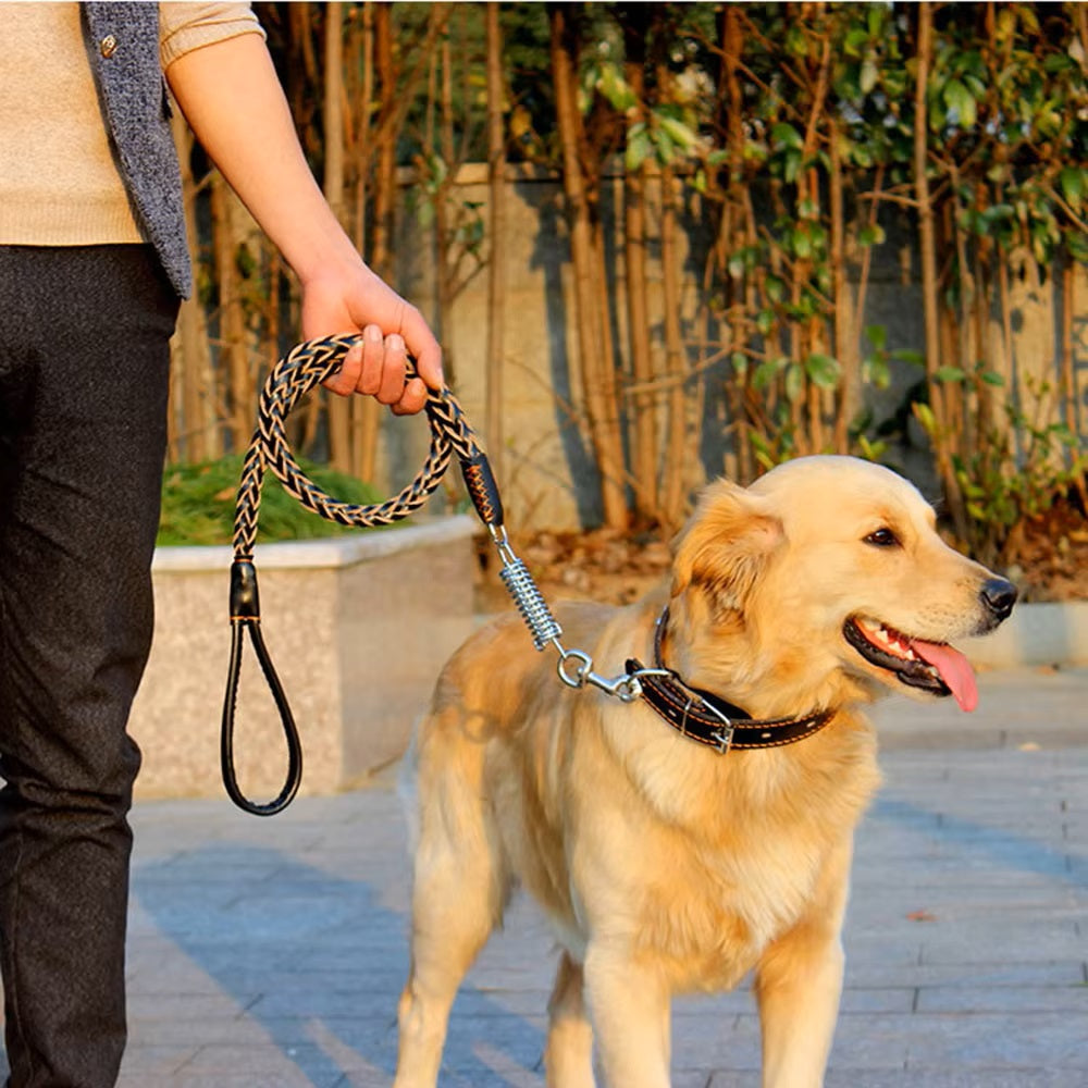 DogsGrip™ | Sterke Leer Riem voor Betrouwbare Controle