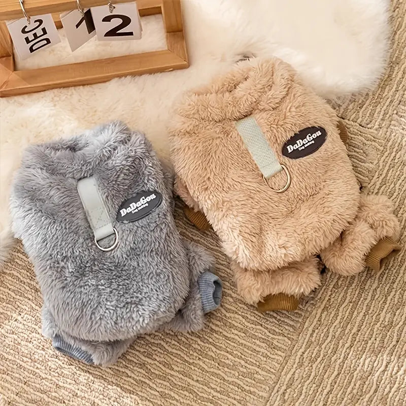 Pawsitive™ | Hondenpyjama met zacht thermisch fluweel
