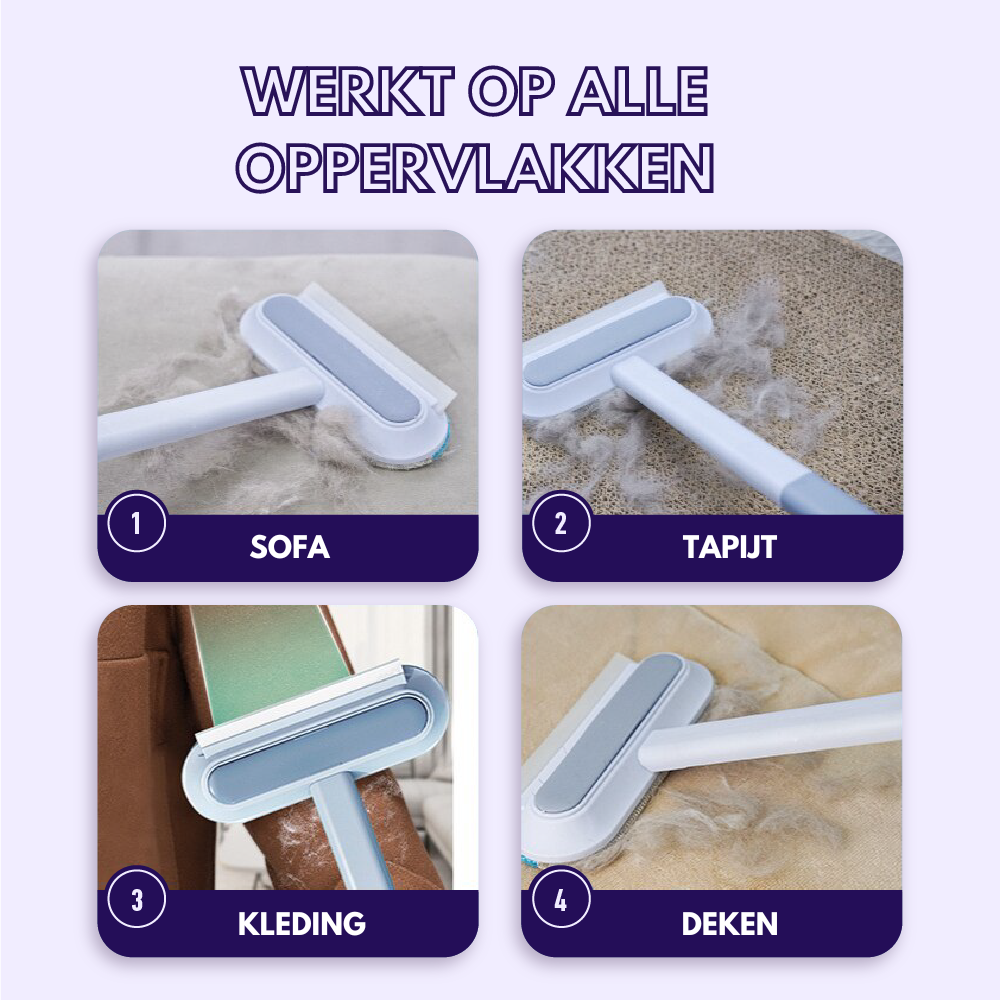 HairHero™ | 3-in-1 Huisdierborstel