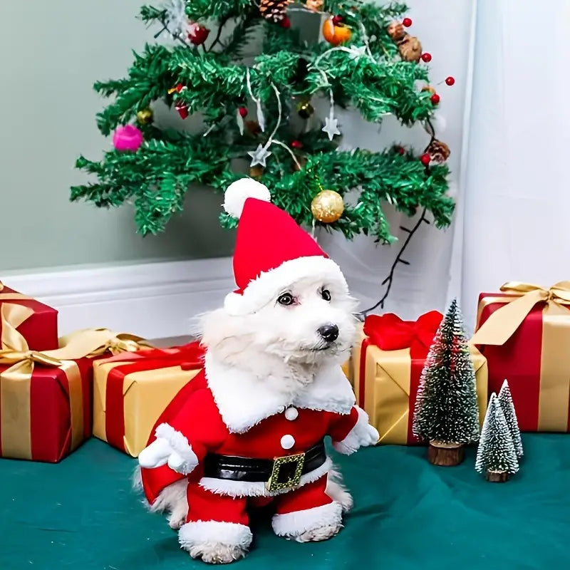 SantaPup™ | Warme hondenoutfit voor de feestdagen