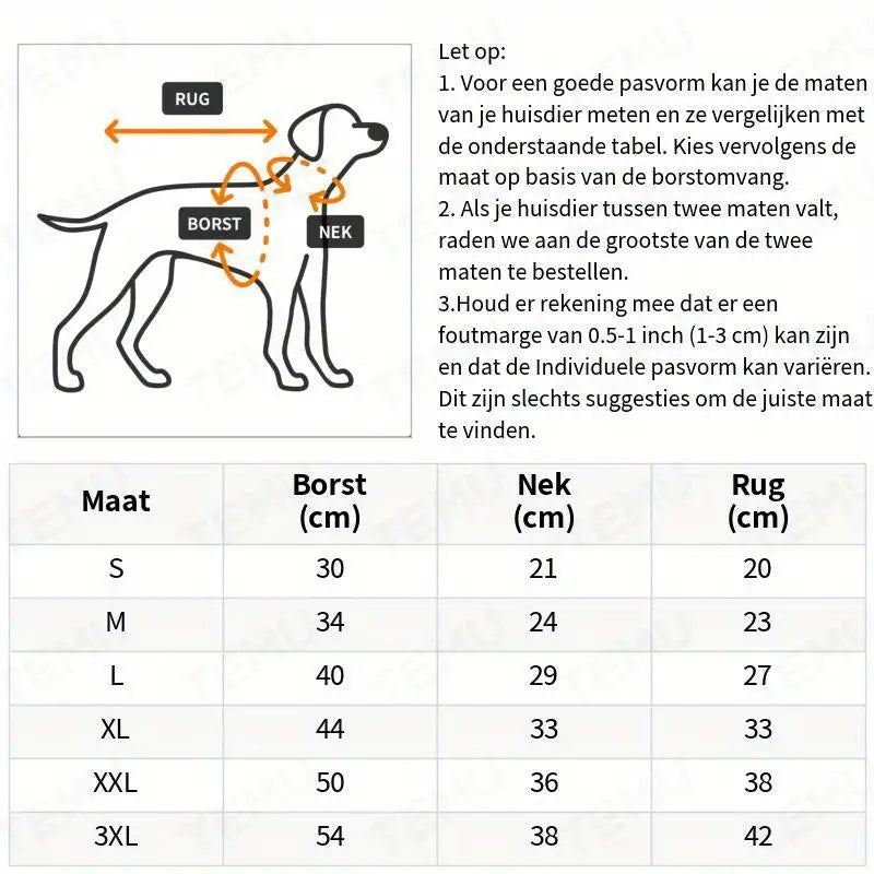 FurFest™ | Warm en Waterdichte Hondenjas