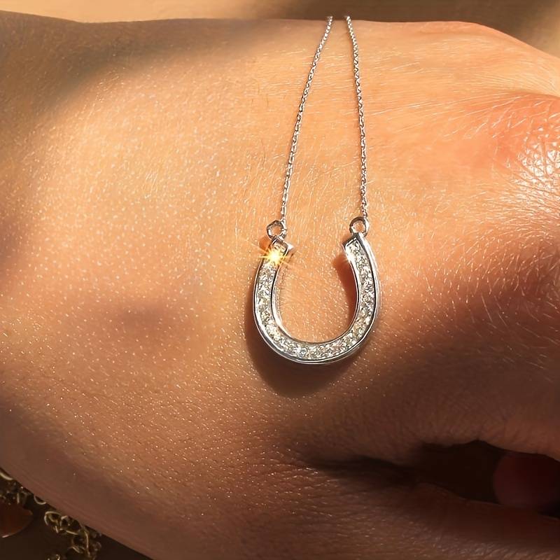 Stallio™ | Luxe Paarden Zirkonia Ketting
