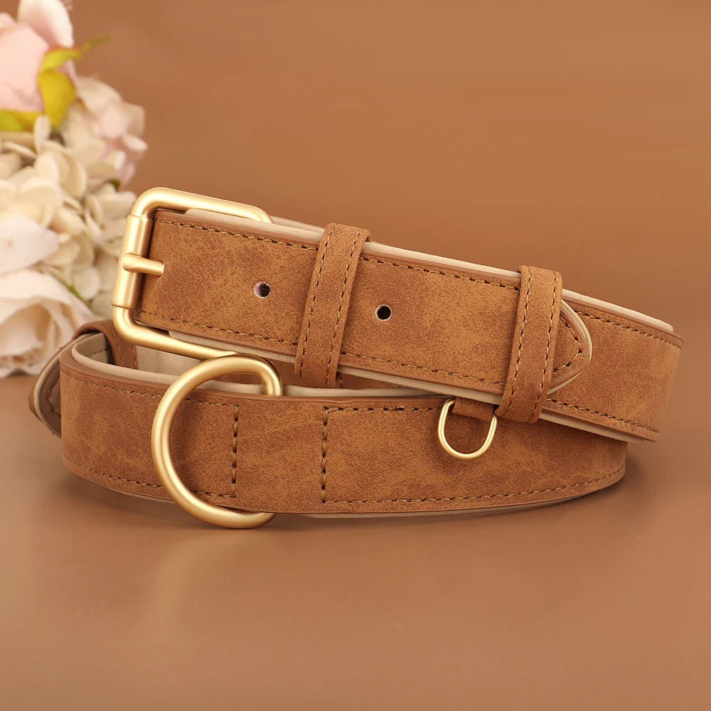 PrimePaw™ | Stijlvolle Leren Halsband