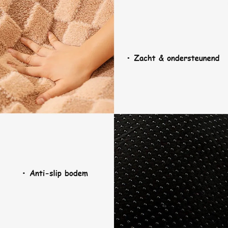 CozyFuzz™ | Teddybeer bed voor huisdieren