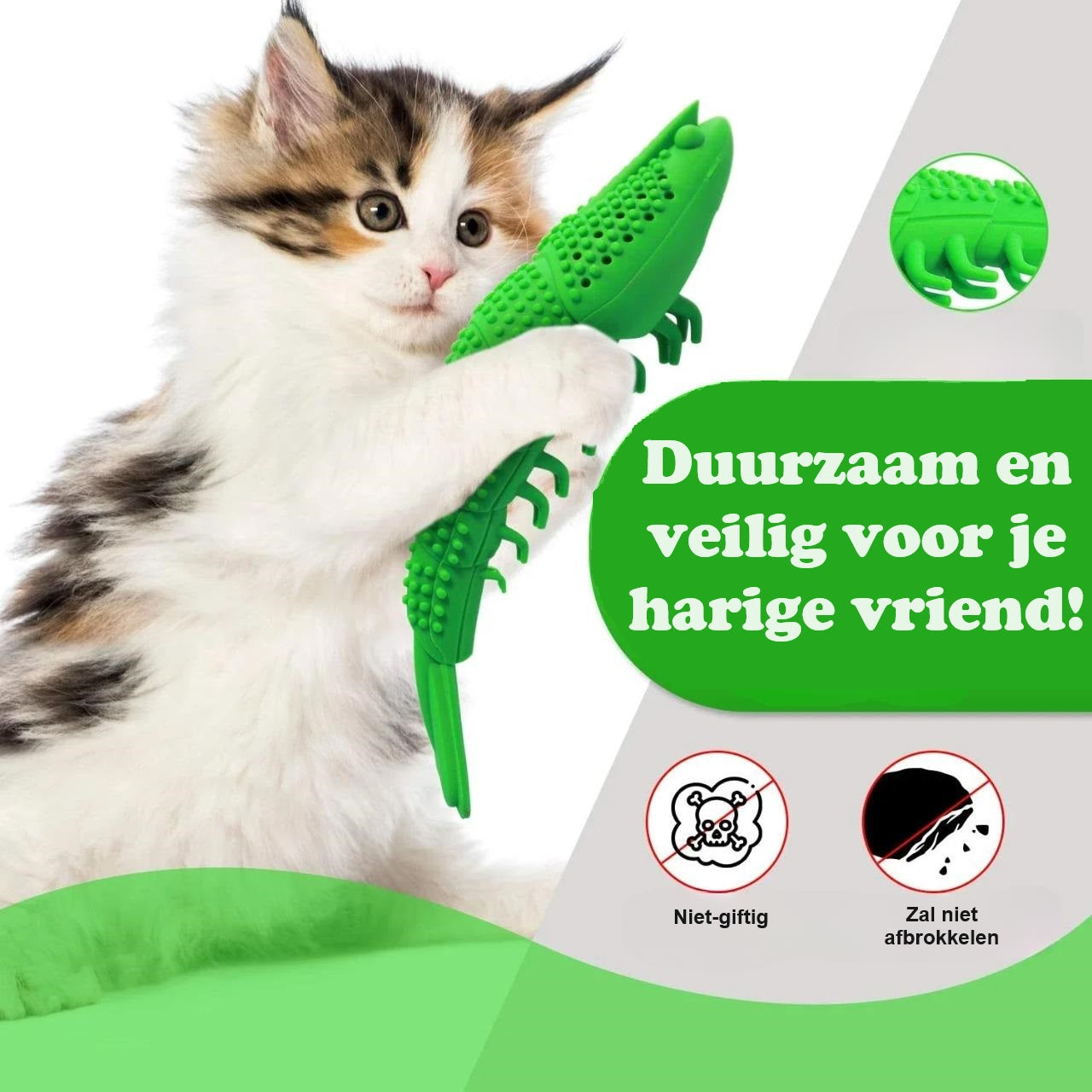 ShellChew™ | Garnaal Tandenborstel Speelgoed