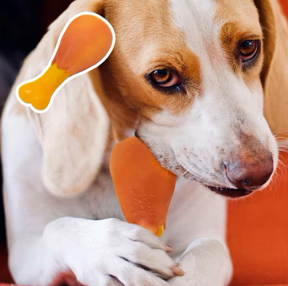Pupper™ | Kippenpoot Pieper Kauwspeeltje