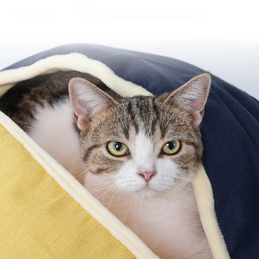 KittyCove™ | Ademend Kattenbed