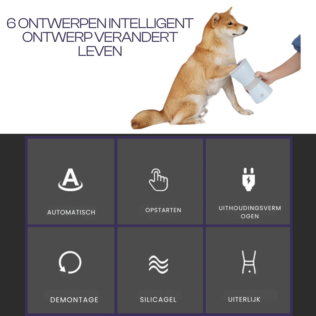 Pawsicle™ | Supersnelle Pootjes Reiniging