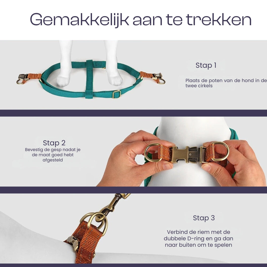 EasyPaws™ | Ademend comfort en minder stress