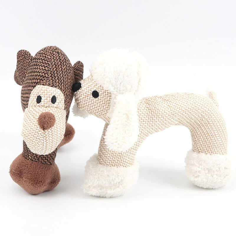 FurryFriend™ | Stevig piepend hondenspeeltje