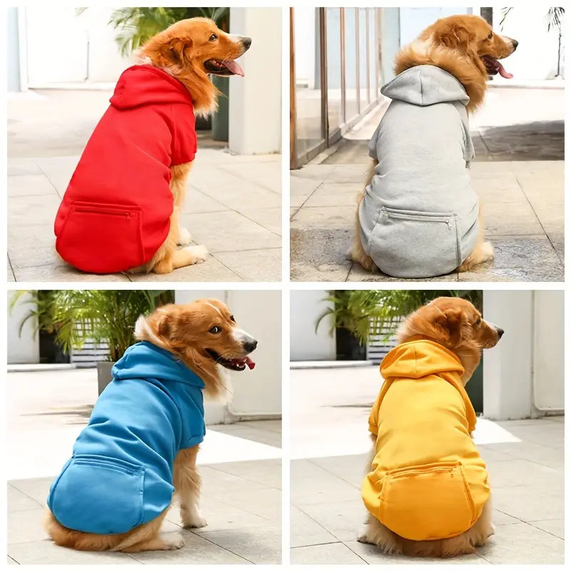 ChillWoof™ Isolerende hoodie voor honden in koud weer