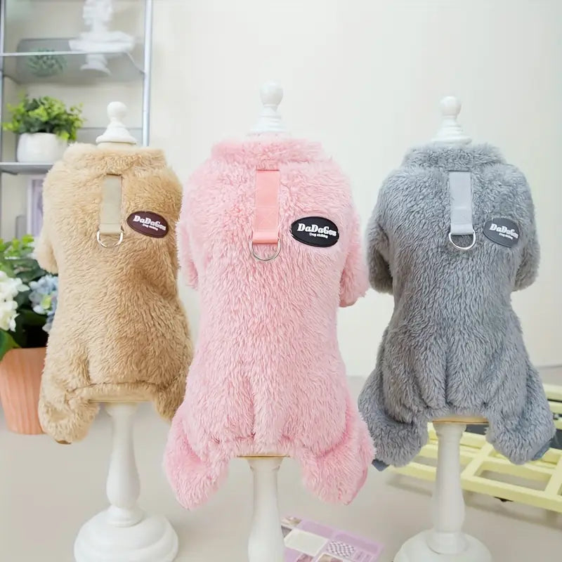 Pawsitive™ | Hondenpyjama met zacht thermisch fluweel
