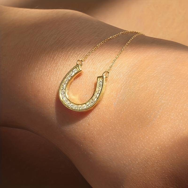 Stallio™ | Luxe Paarden Zirkonia Ketting