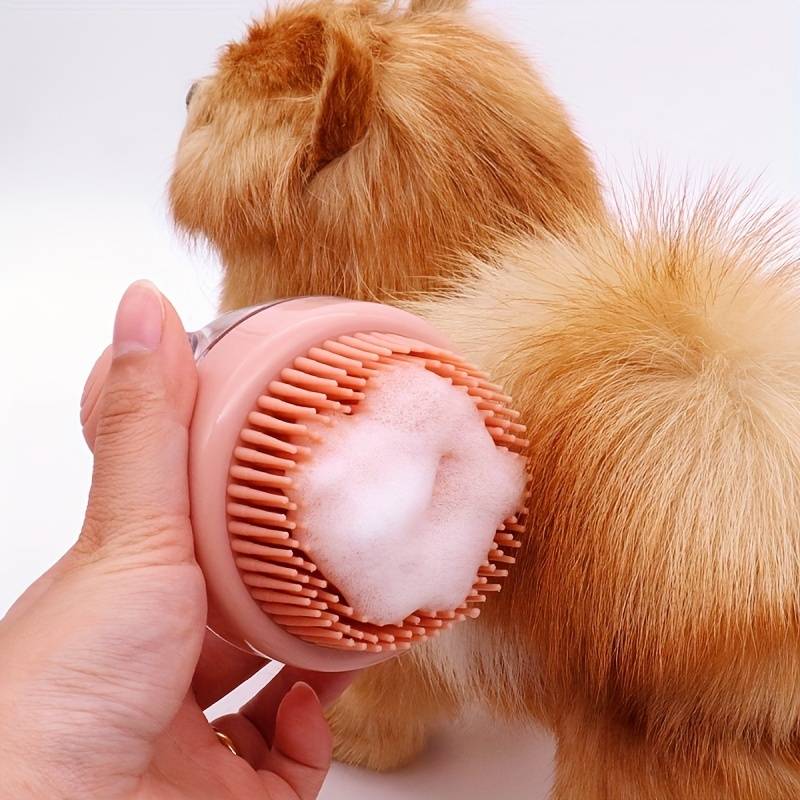 PetGlam™ | 2-in-1 Shampoo Borstel