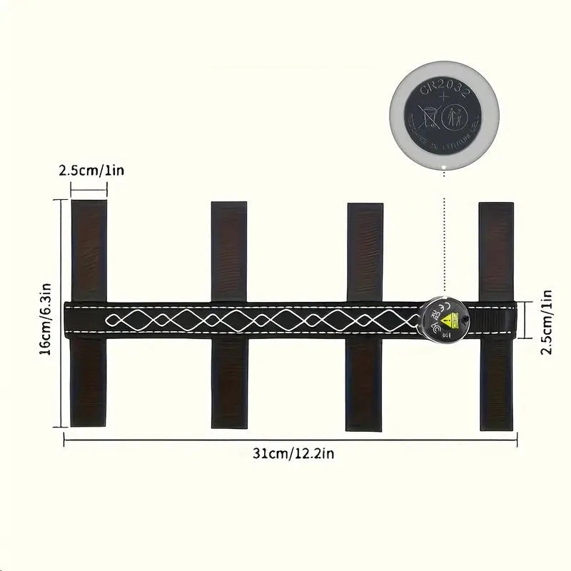 LumaRide™ | Veilige LED-verlichte hoofdriem voor paarden