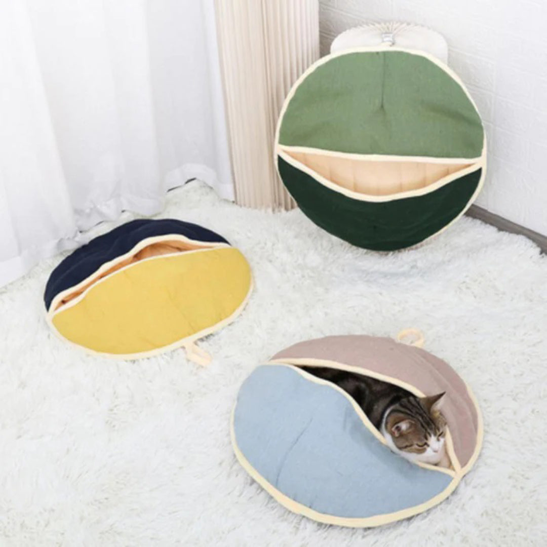 KittyCove™ | Ademend Kattenbed
