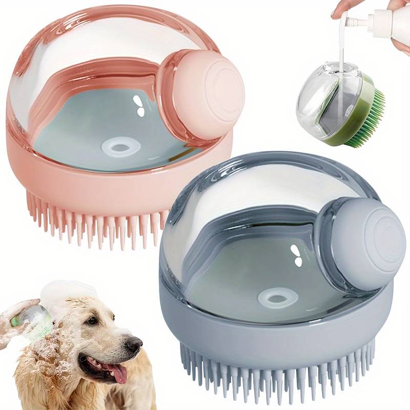 PetGlam™ | 2-in-1 Shampoo Borstel