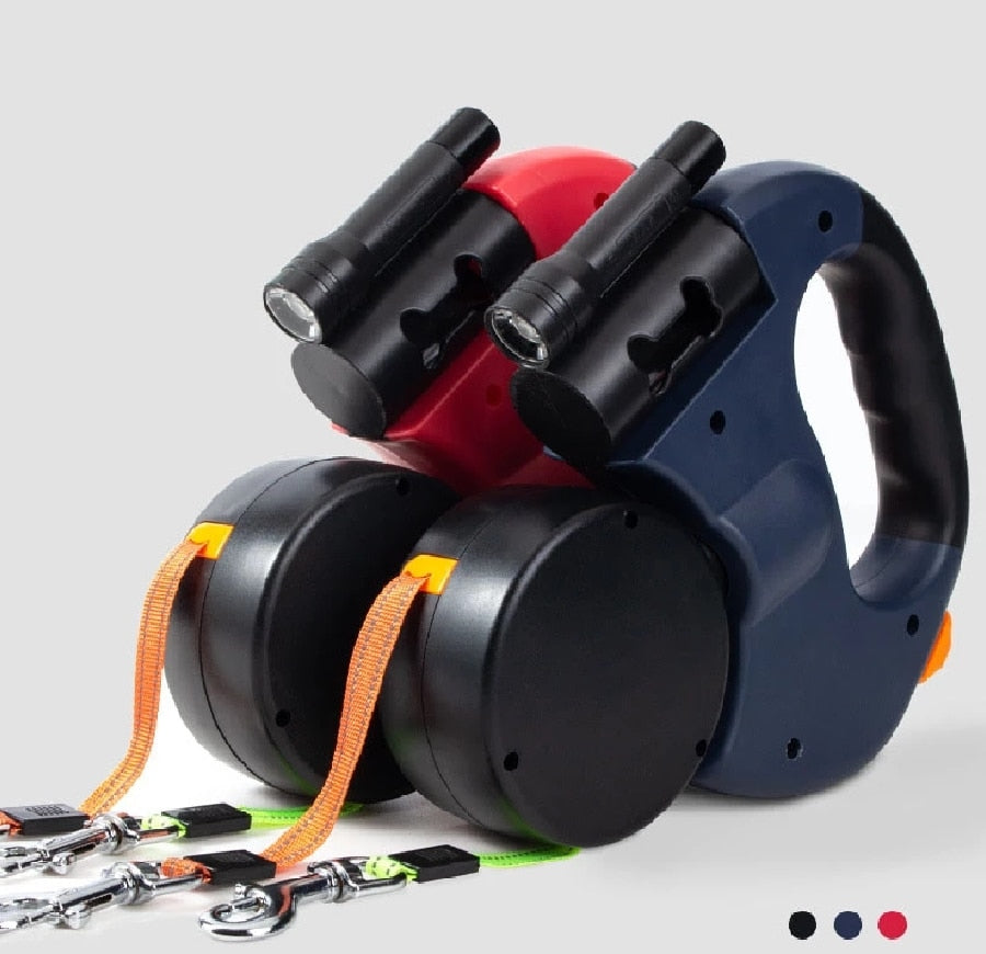 DogDuo™ | Riem met Antiknoop Technologie