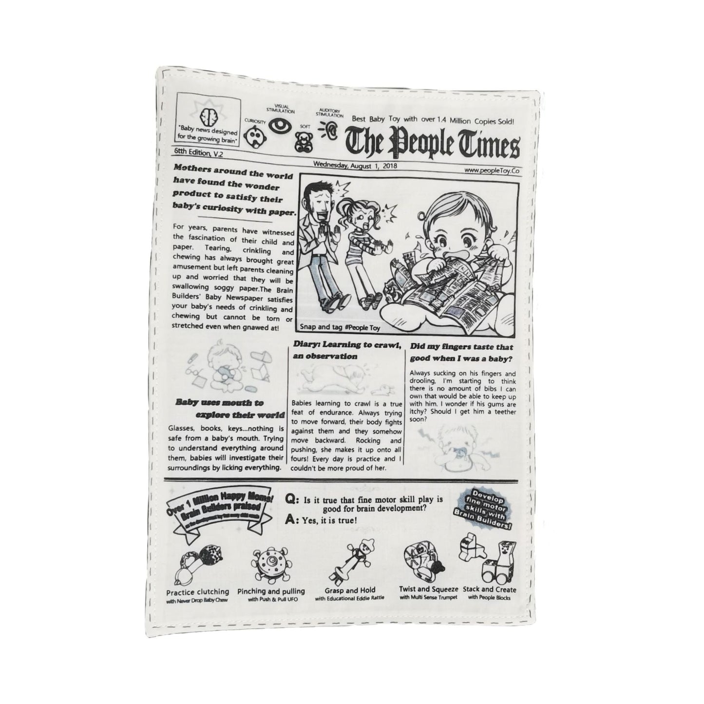 ChewPaper™ | Bijtbestendig Krantenvermaak