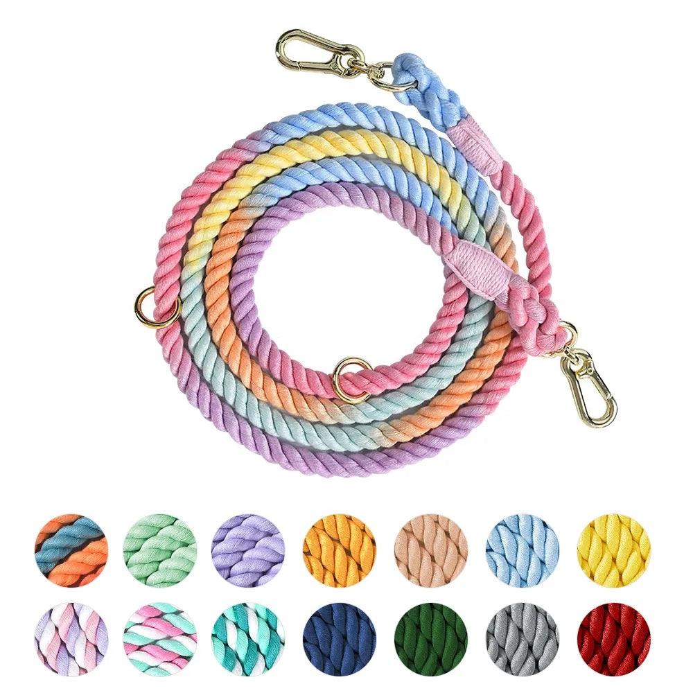 VivaLeash™ | Luxe Gevlochten Hondenriem