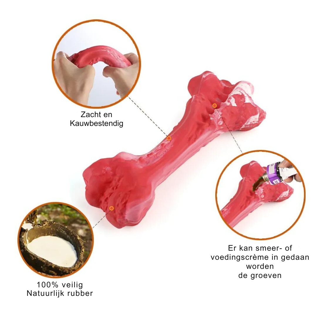 ChewBone™ | Vleesvormige hondentandenborstel