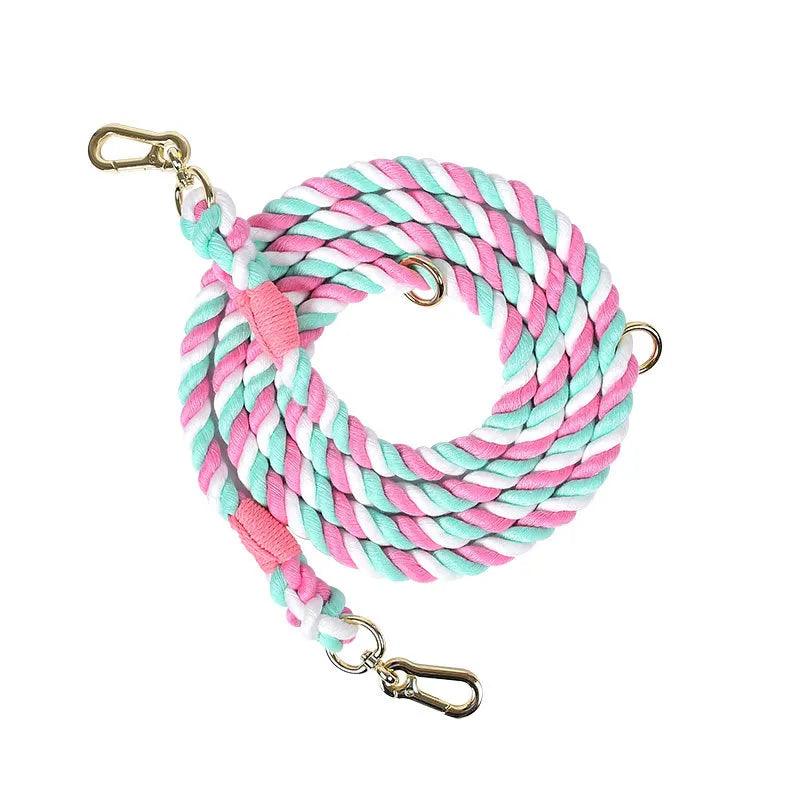 VivaLeash™ | Luxe Gevlochten Hondenriem
