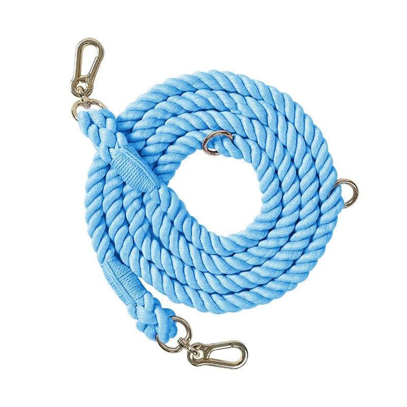 VivaLeash™ | Luxe Gevlochten Hondenriem