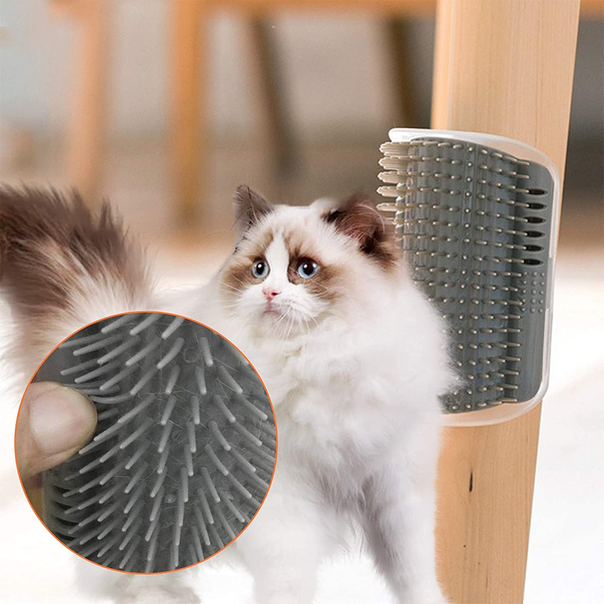 PurrPleasure™ | Zelfzorg Katten hoekborstel