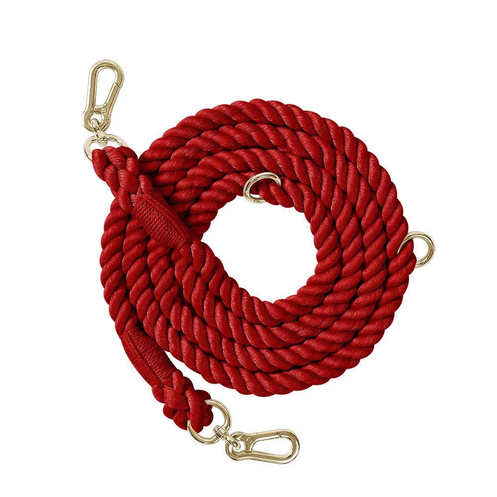 VivaLeash™ | Luxe Gevlochten Hondenriem