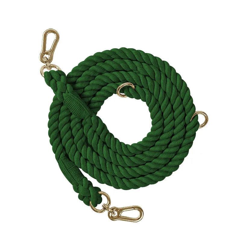 VivaLeash™ | Luxe Gevlochten Hondenriem
