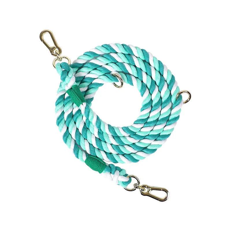 VivaLeash™ | Luxe Gevlochten Hondenriem
