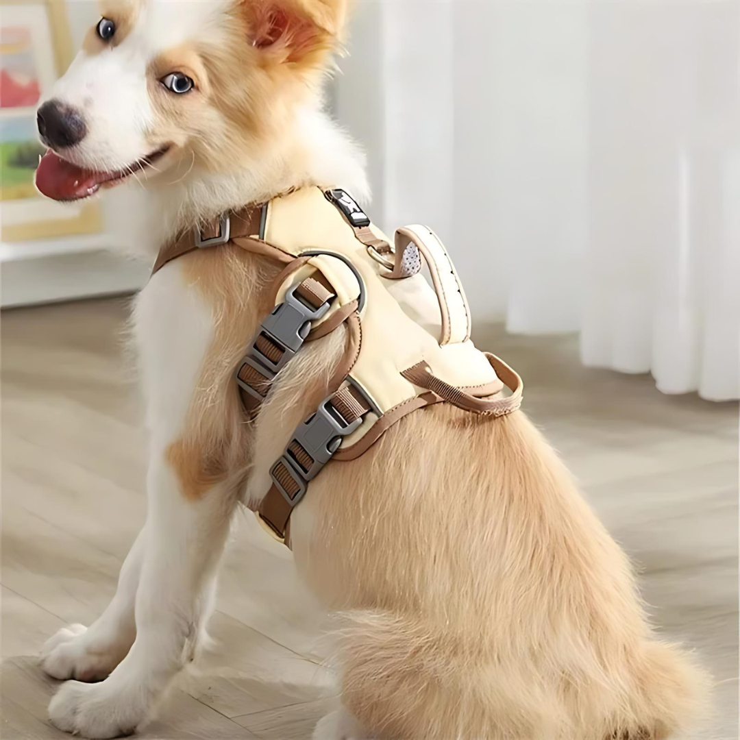 BarkVest⢠| Anti-Trek Hondentuig met reflectie