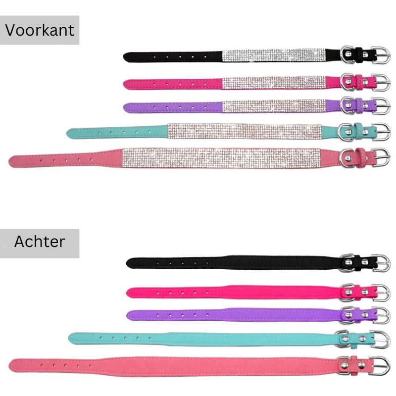 ShinePup™ | Luxe Halsband met Veiligheid